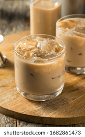 Sweet Boozy Irish Cream Mudslide Cocktail  With Ice