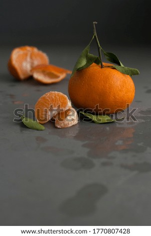 Similar – Image, Stock Photo Small tangerines Fruit