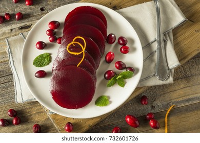 Sweet Canned Cranberry Sauce for Thanksgiving Dinner - Powered by Shutterstock