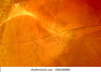 Sweet Caramel Sauce. Bright Caramel Background, Caramel Texture Top View