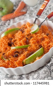 Sweet Carrot Salad With Apple