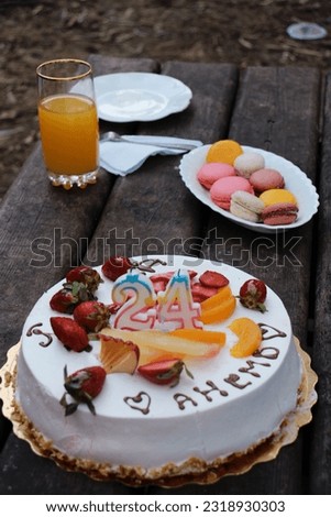 sweet celebration delicious decoration cake holiday