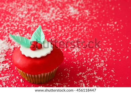 Similar – Christmas cupcake Food