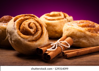 Sweet cinnamon rolls