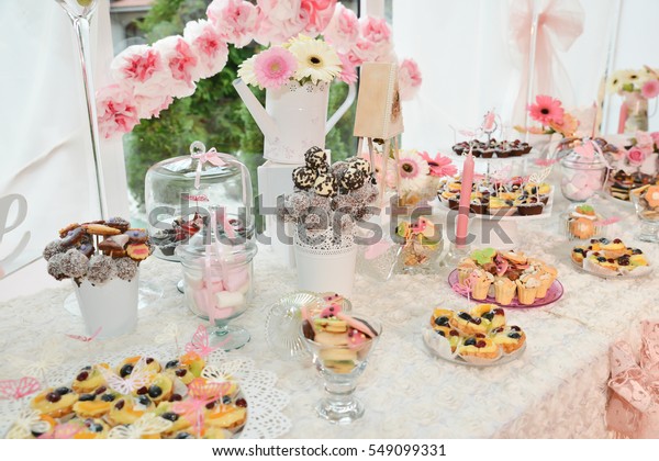 Sweet Cookies Decoration On Table Ready Stock Photo Edit Now