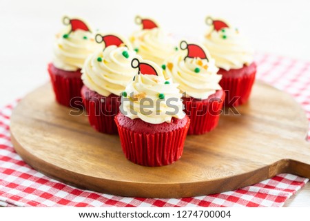 Similar – Christmas cupcake Food