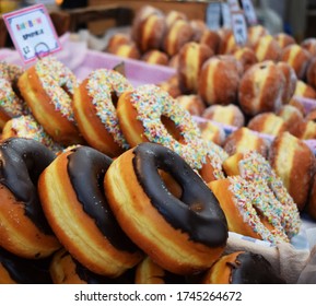 Sweet Donuts Food Mid-afternoon Snack