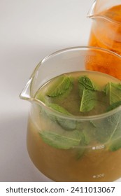 sweet eason tea in a teapod