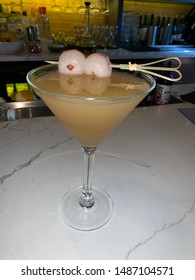 Sweet, Exotic Fruit Lychee Martini 