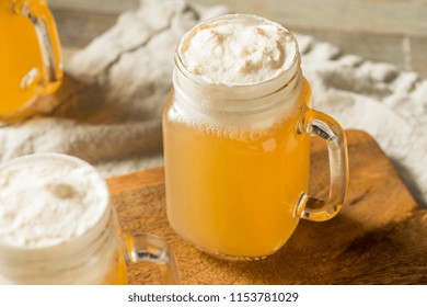 Sweet Homemade Butterscotch Butter Beer in a Mug