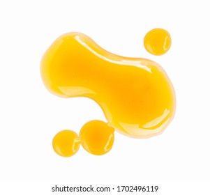 Sweet Honey Isolated On White Background.