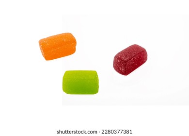 Sweet jelly candies. Jelly candies.Chewing candies, Marmalade