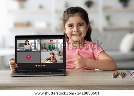 Similar – Image, Stock Photo Sweet little girl and her mother in traditional bavarian tracht picking poppies plants outdoor in a village at oktoberfest