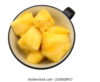 A Sweet Pineapple Cup Bowl, Top Down