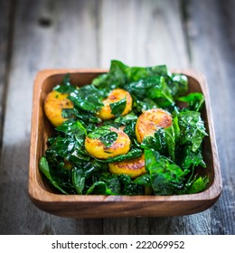 Sweet Plantain And Kale Salad