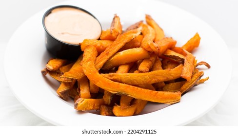 Sweet Potato Fries With Chipotle Mayo