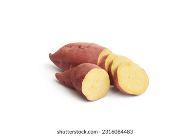 sweet potato isolated on white background - Powered by Shutterstock