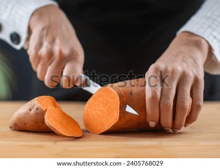 Sweet potatoes, a superfood rich in tryptophan, potassium, vitamin C, phytonutrients, and dietary fibers