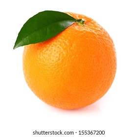 Fresh Orange Fruit Leaf Stock Photo 127042205 | Shutterstock