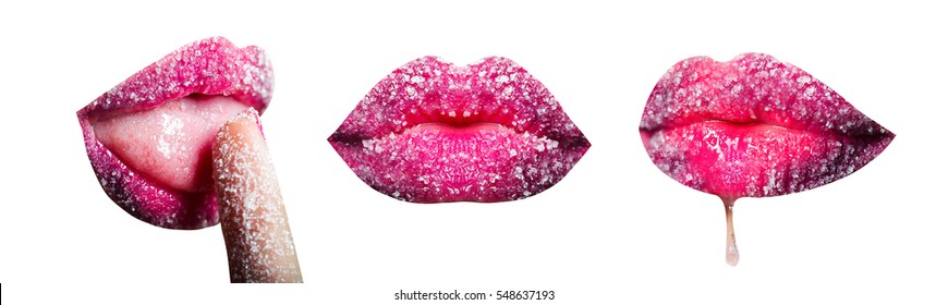 sugar lips wallpaper