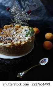 Sweet Shortbread With Apricot Marmalade