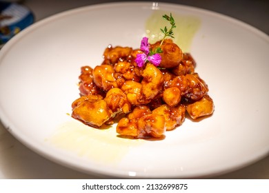 Sweet and sour pork is a traditional Chinese dish