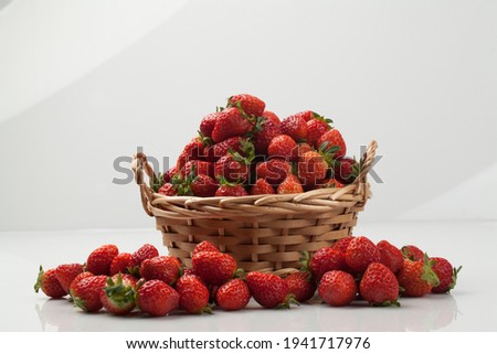 Similar – strawberry season Food