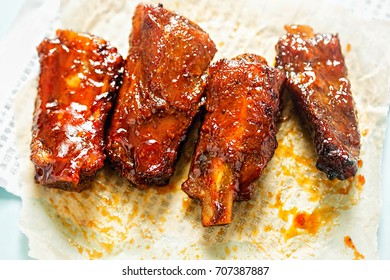 Sweet & Sticky Slow Cooked Spare Pork Ribs