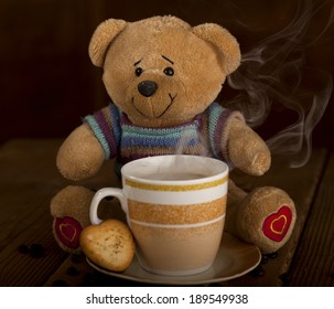 coffee teddy bear