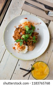 Sweetcorn And Haloumi Fritters