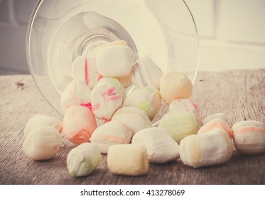 Sweets on a table.