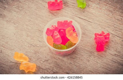 Sweets on a table.