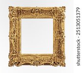 Swept frame (1735–1740) French design. Original public domain image from The MET Museum.