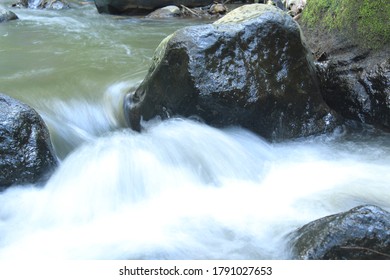 Swift River Water And Rocks