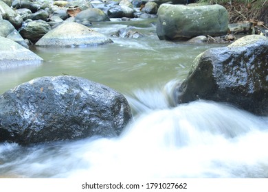 Swift River Water And Rocks