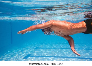 Swimmer in pool - Powered by Shutterstock - Get 15% off with code: PIKWIZARD15