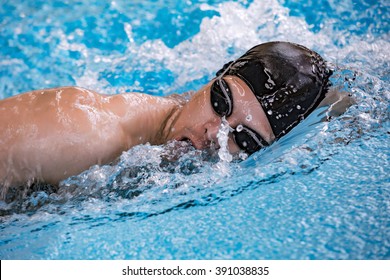 Swimmer Swimming Competition Pool.