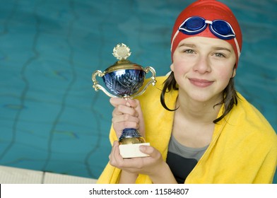 Swimming Competition Winner