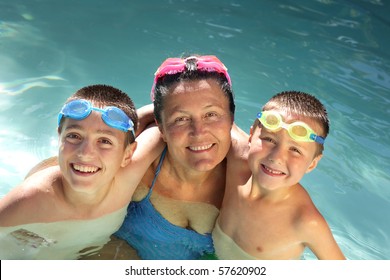 Swimming Fun With Grandkids