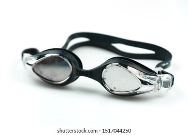 Swimming Goggles Isolated On White Background