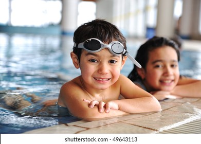 swimming kid