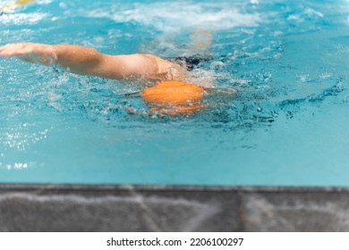 Swimming - Male Swimmer, Man In Indoor Pool