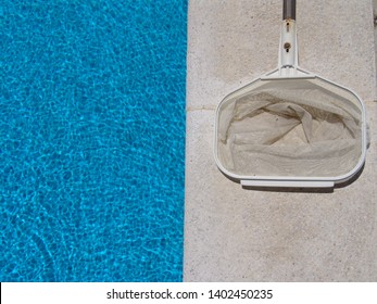 A Swimming Pool Cleaning Net