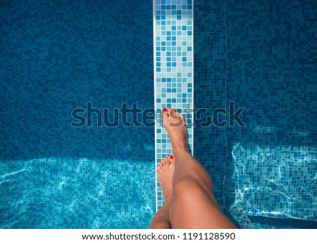 Similar – #A# by the pool Art