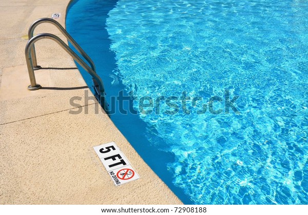 Swimming Pool Room Your Text Stock Photo (Edit Now) 72908188