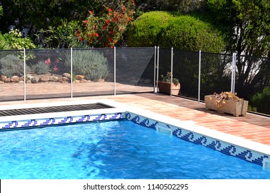 Swimming Pool With Safety Fence