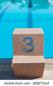 Swimming Pool Starting Block No.3 Out Door