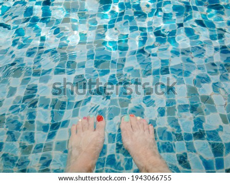 Similar – #A# by the pool Art