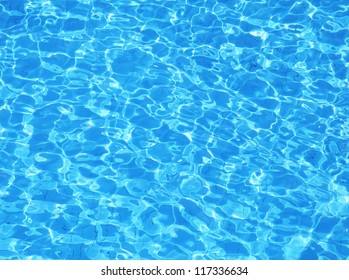 Swimming Pool Water. Aqua Texture