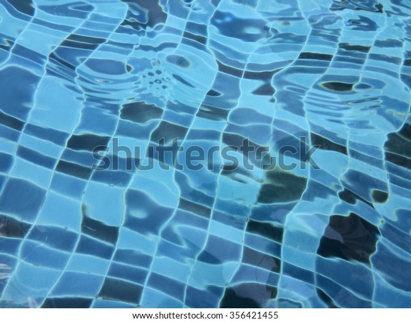 Swimming pool water. Aqua\
texture